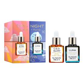 Sunday Riley Day + Night Brighten + Plump Kit